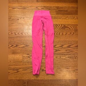 lululemon athletica Bright Pink High-Rise Leggings